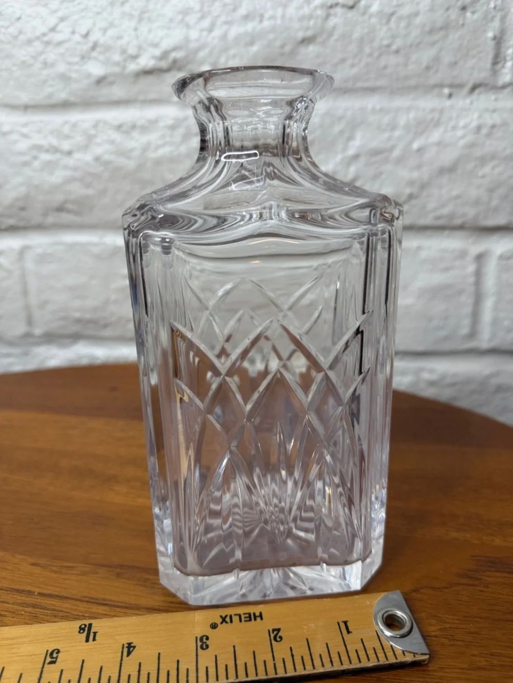 Vintage HeavyCrystal Decanter No Stopper Vase